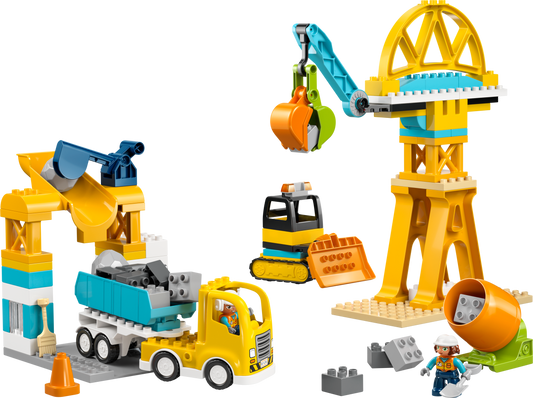 LEGO 10476 Cantiere e veicoli 3 in 1