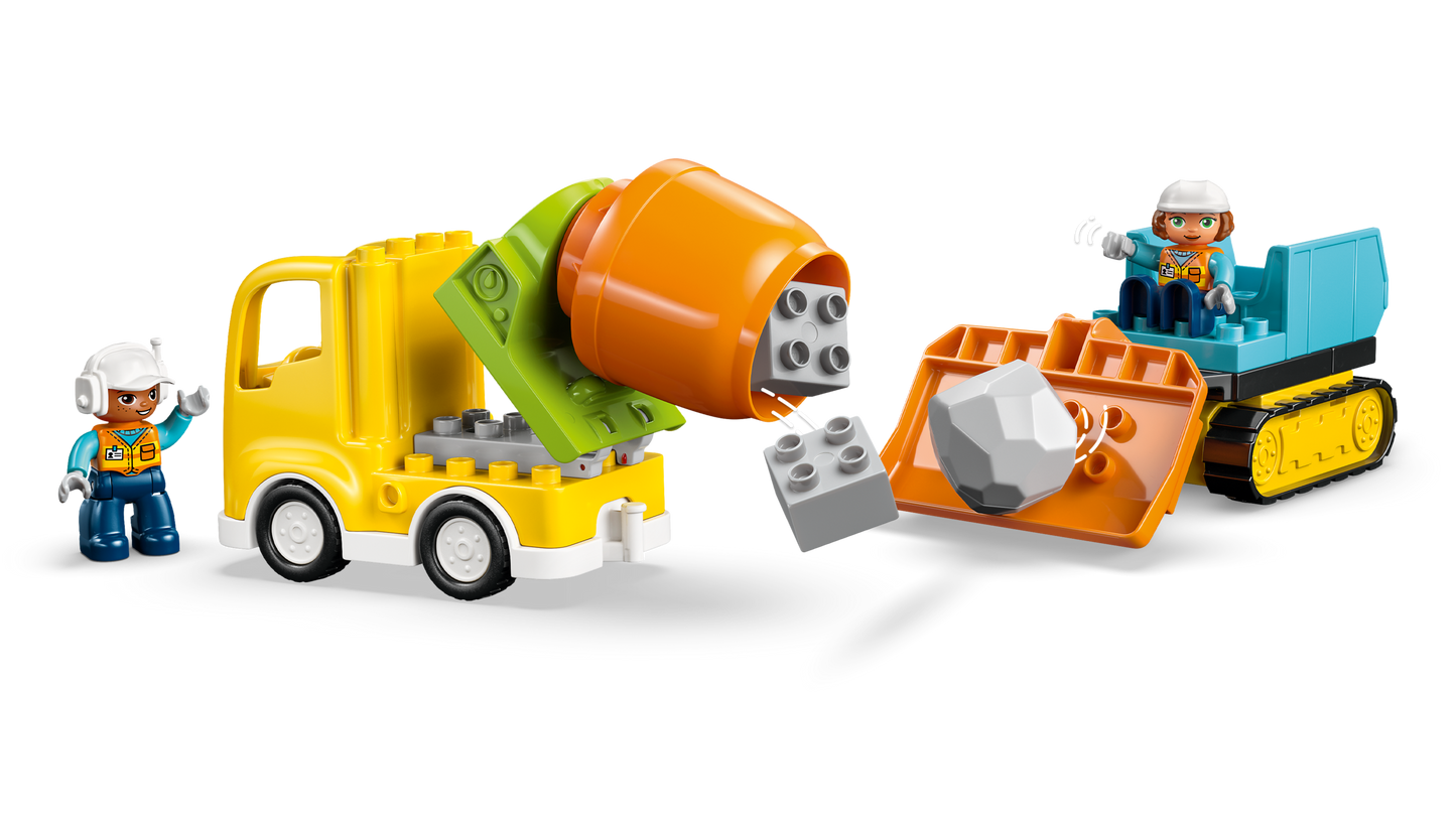 LEGO 10476 Cantiere e veicoli 3 in 1