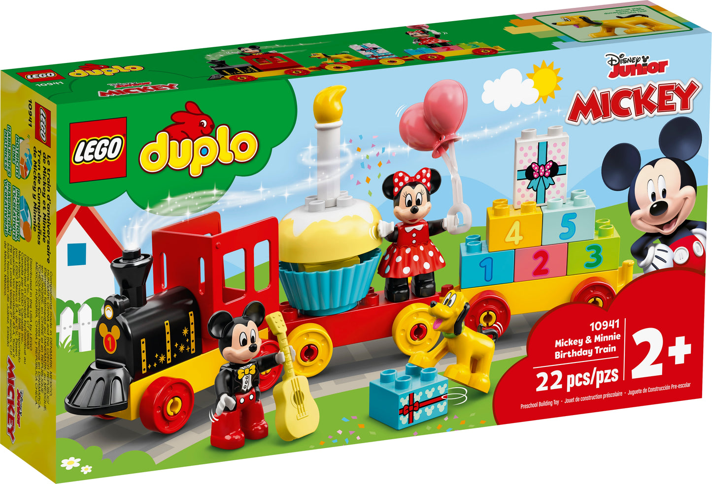 LEGO 10941 Il treno del compleanno di Topolino e Minnie