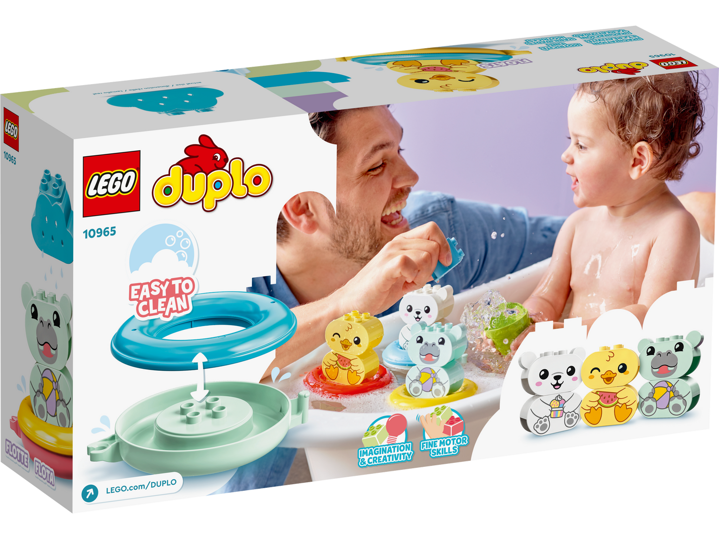 LEGO 10965 Ora del bagnetto: Treno degli animali galleggiante