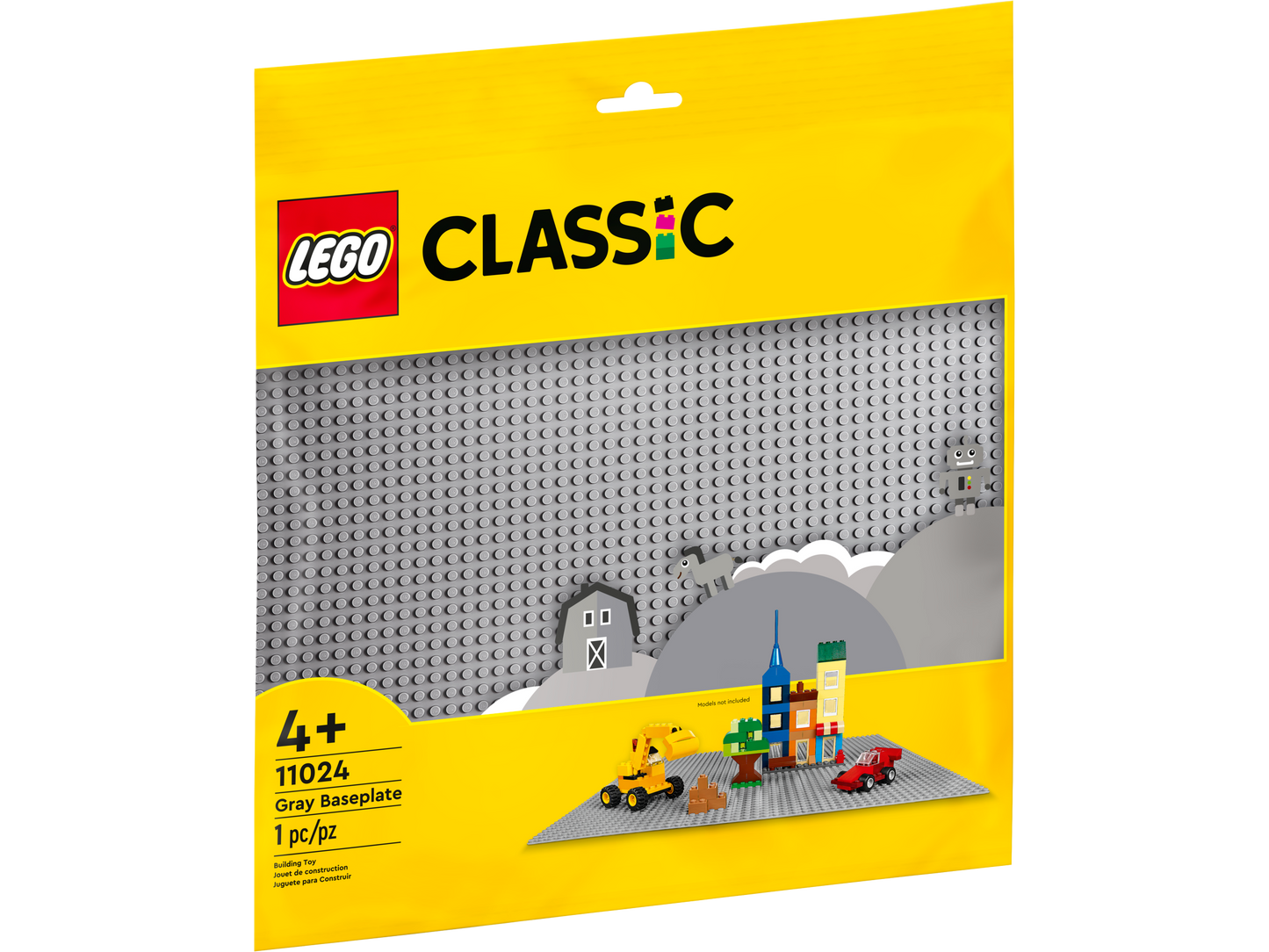 LEGO 11024 Base grigia