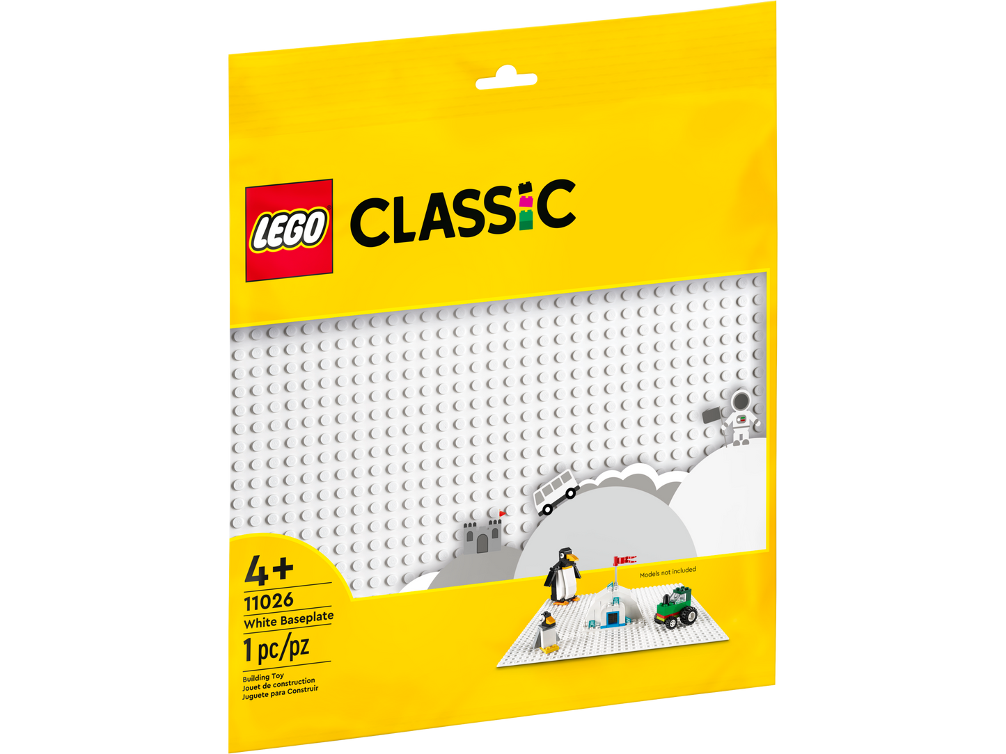 LEGO 11026 Base bianca