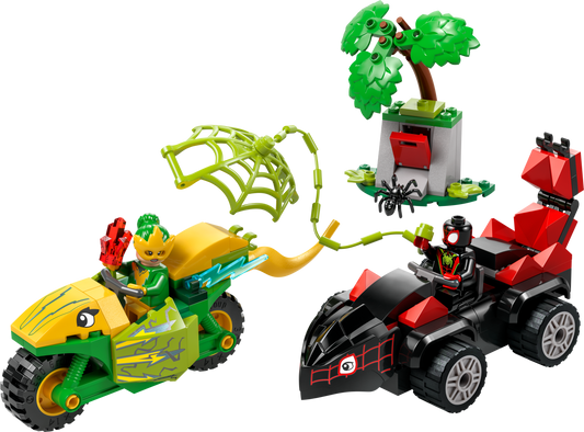 LEGO 11198 Inseguimento sui dino-veicoli di Spin ed Electro