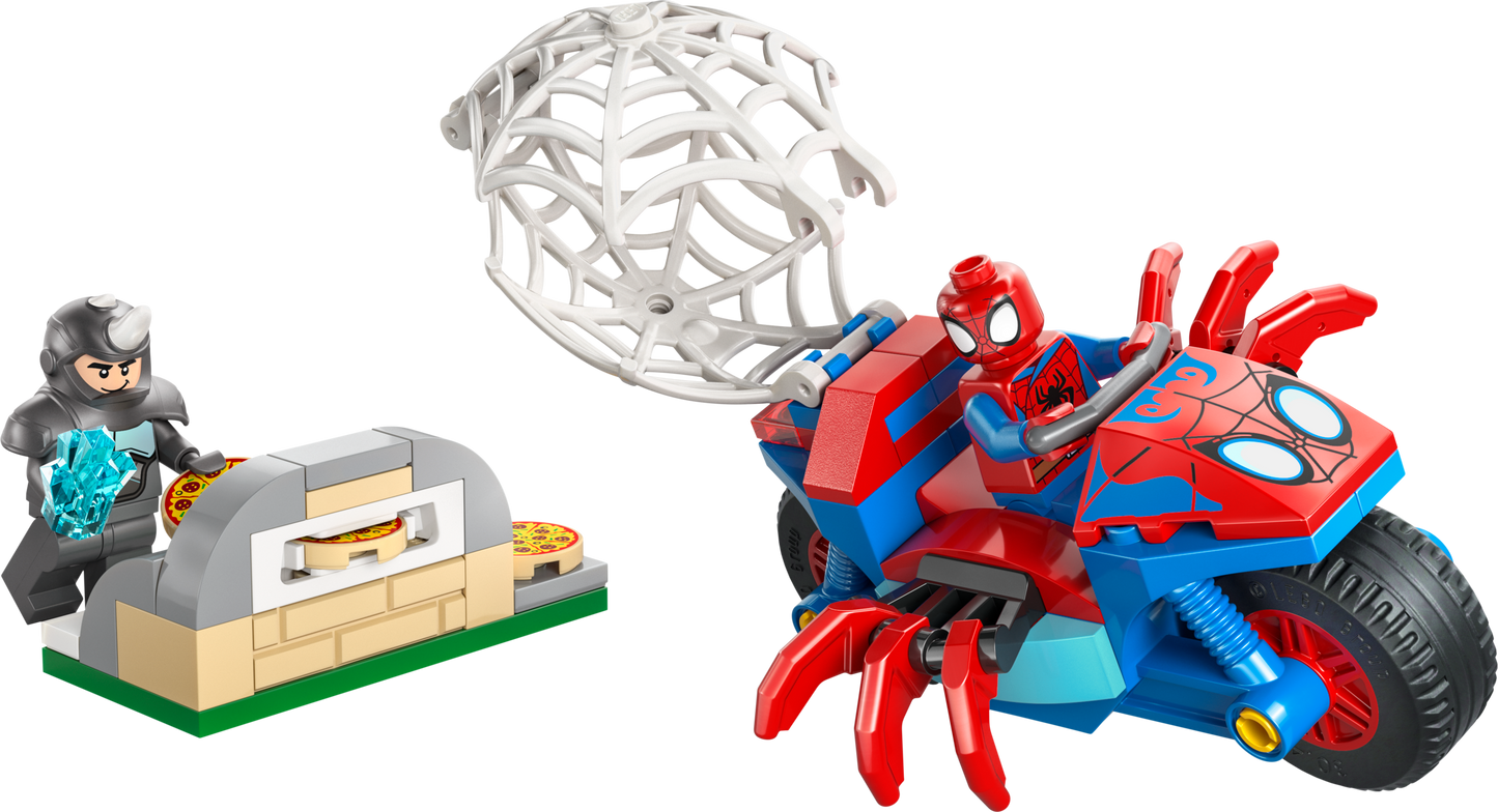 LEGO 11206 Spidey sulla moto contro Rhino