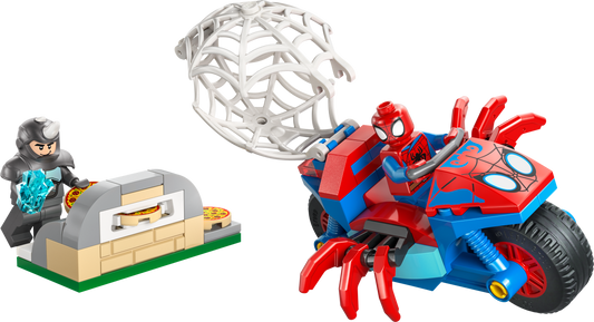LEGO 11206 Spidey sulla moto contro Rhino