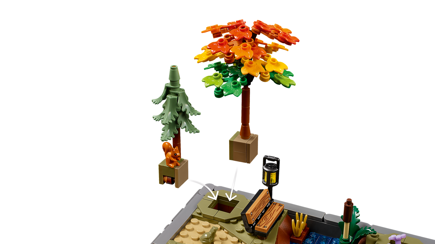 LEGO 11372 Icons Giardino autunnale del cottage