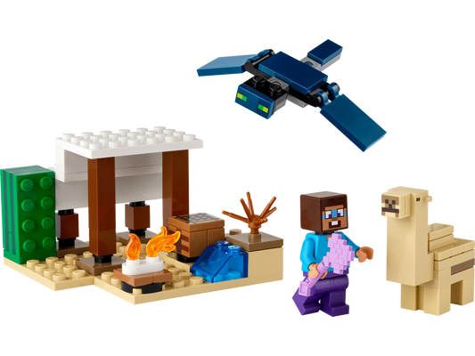 LEGO 21251 Spedizione di Steve nel deserto