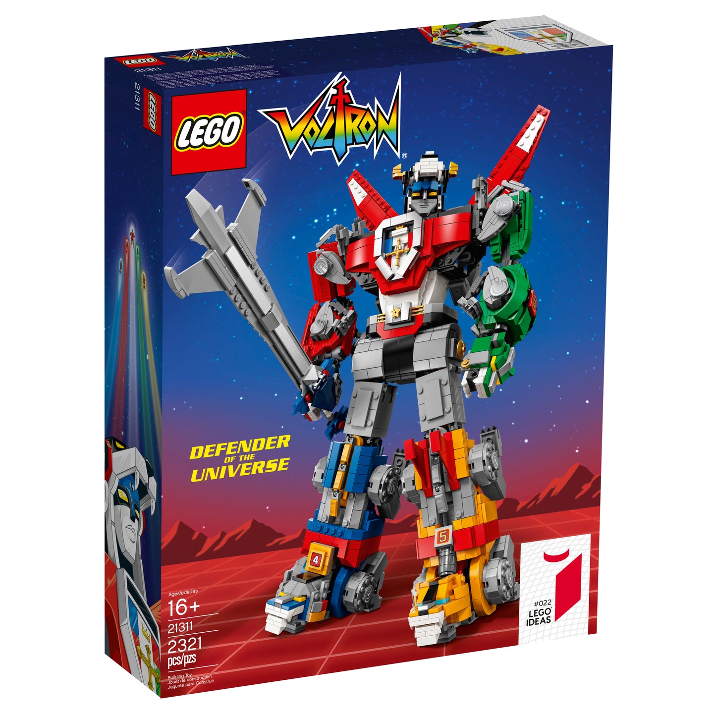 LEGO 21311 IDEAS Voltron
