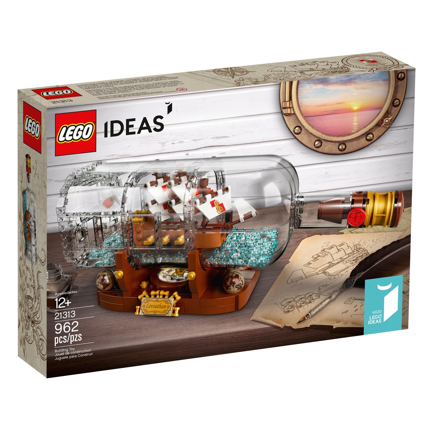 LEGO 21313 IDEAS NAVE IN BOTTIGLIA
