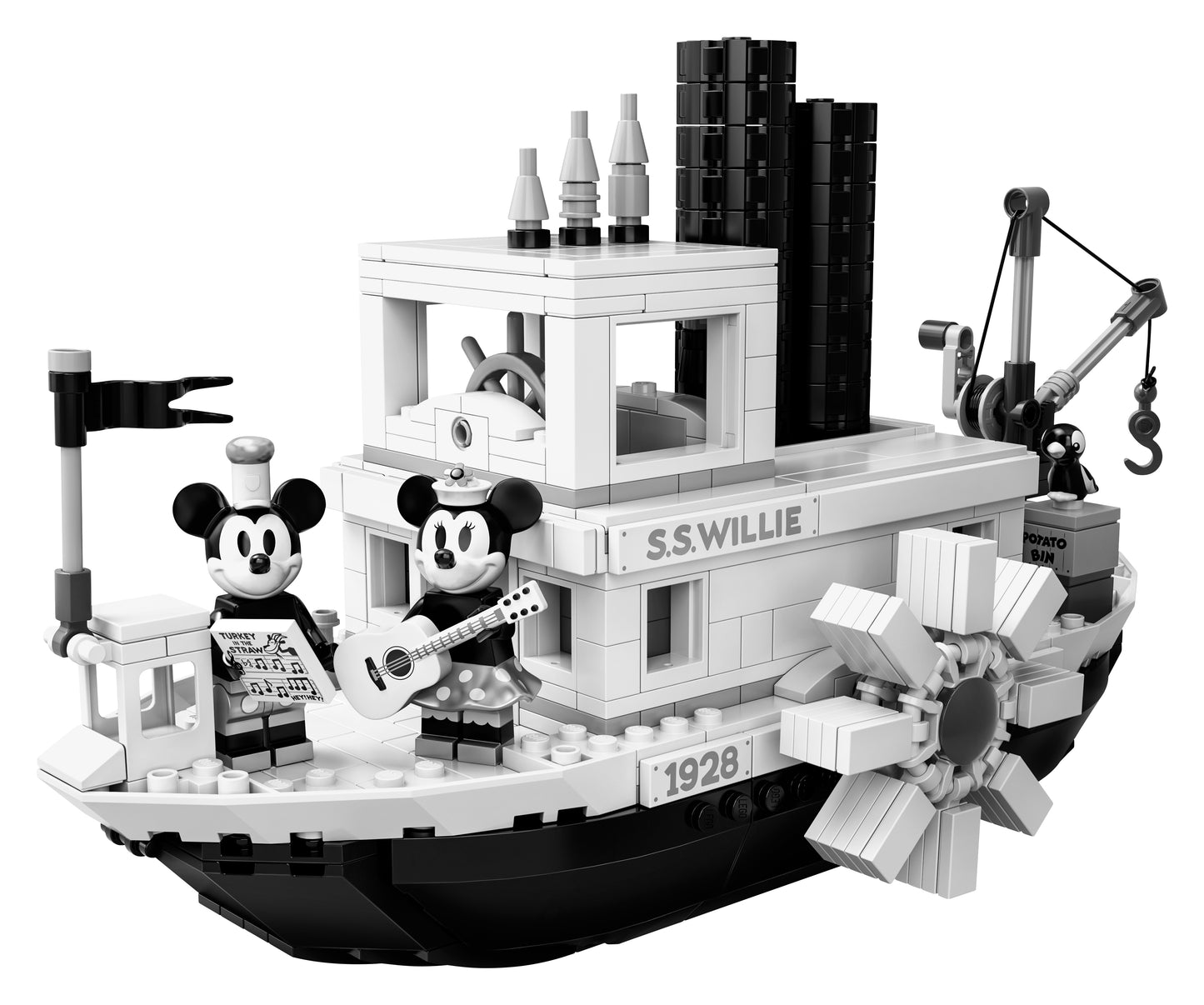 LEGO 21317 IDEAS Mickey Mouse Steambot Willie