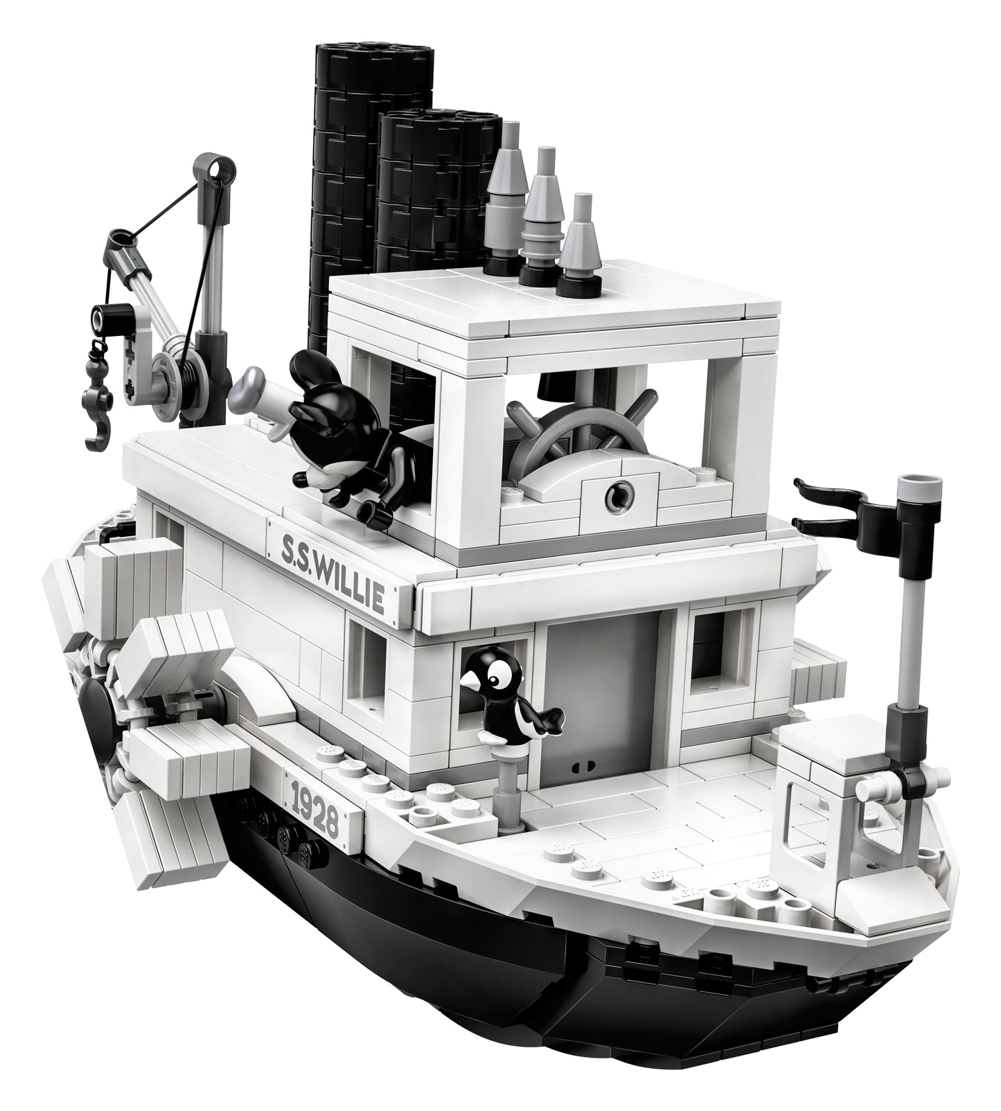 LEGO 21317 IDEAS Mickey Mouse Steambot Willie