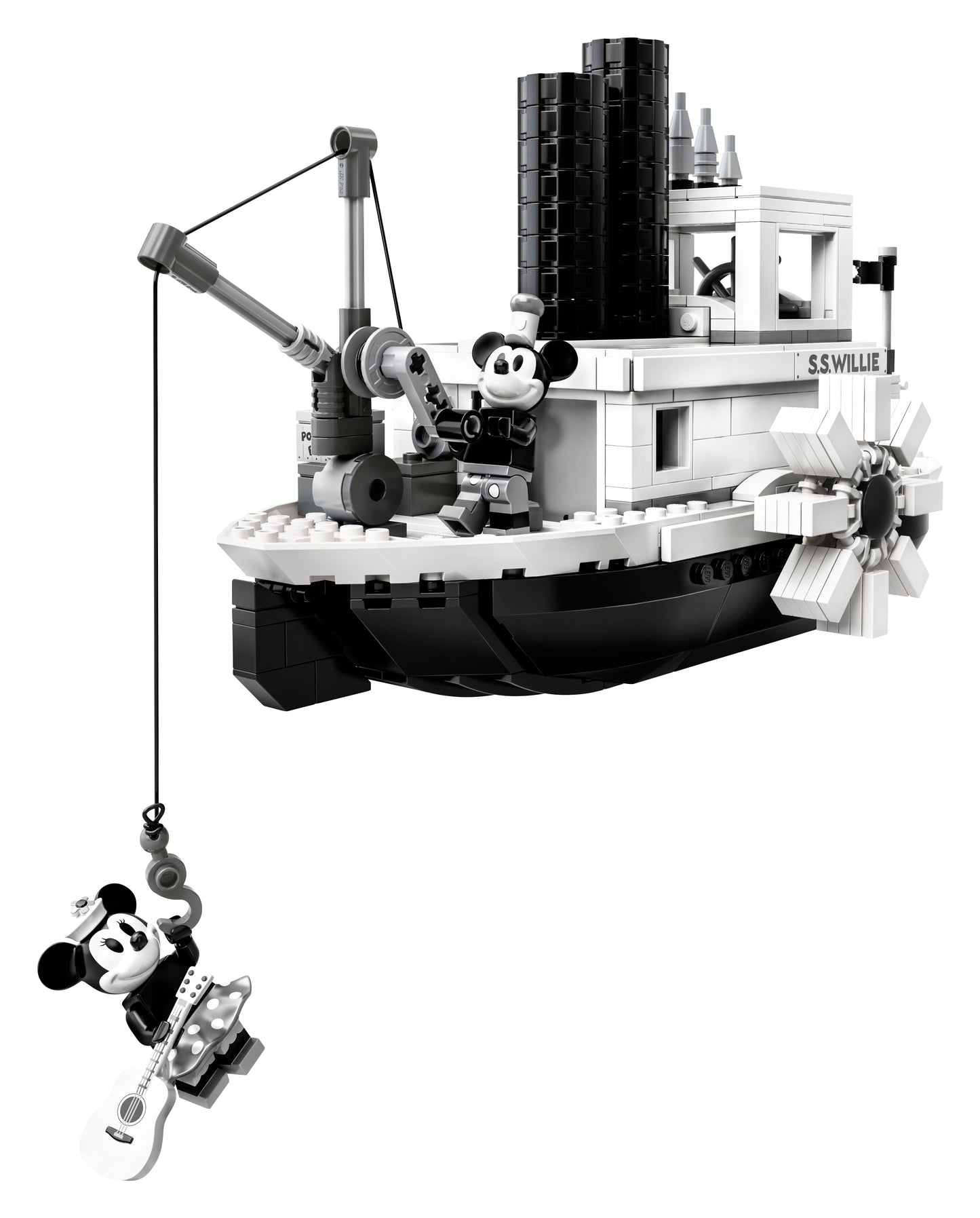 LEGO 21317 IDEAS Mickey Mouse Steambot Willie