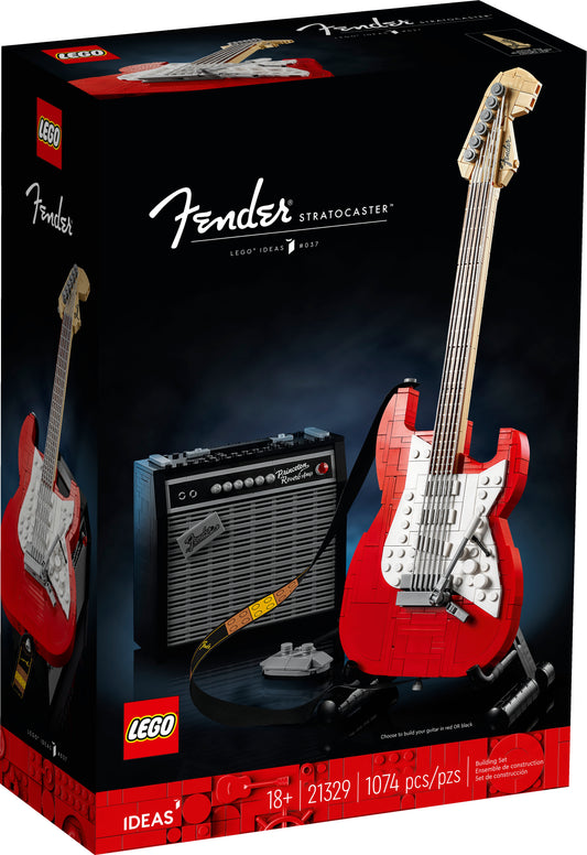 LEGO 21329 IDEAS Chitarra Fender Stratocaster