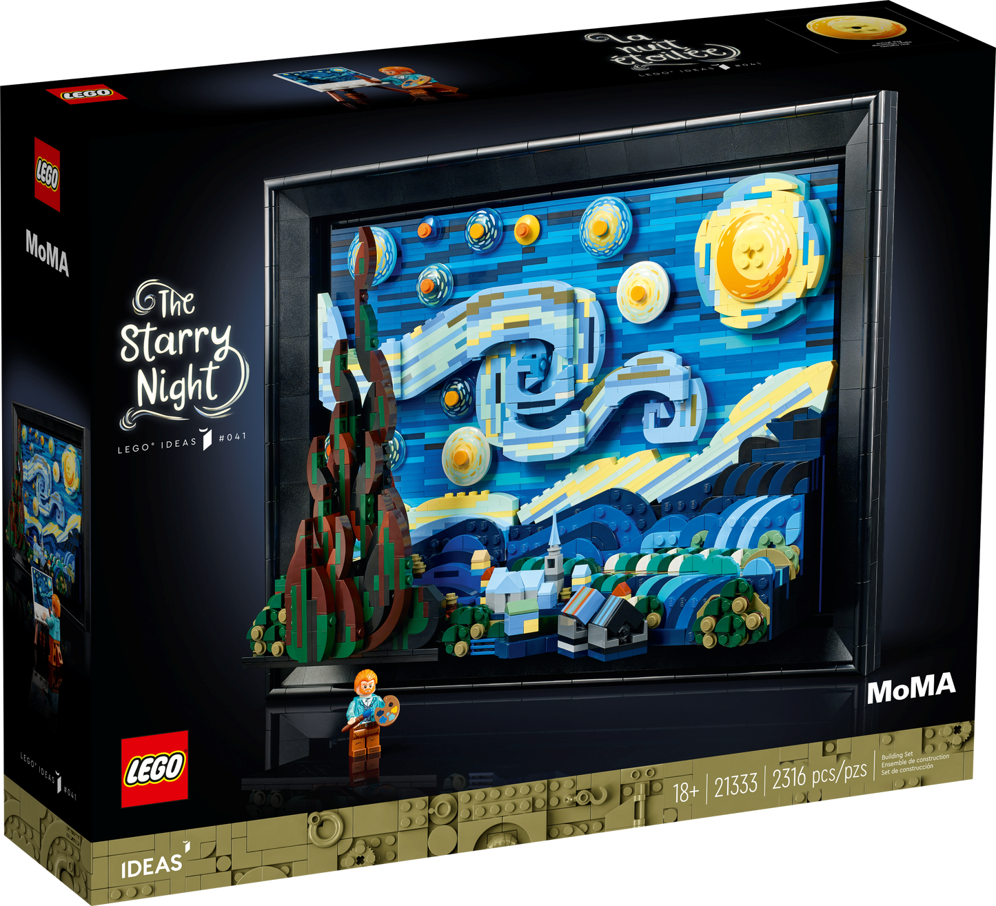 LEGO 21333 IDEAS VINCENT VAN GOGH NOTTE STELLATA