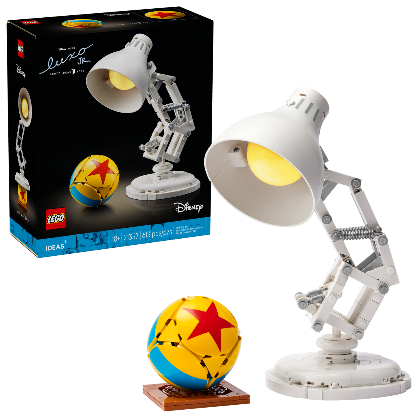LEGO 21357 DISNEY PIXAR LUXO JR.