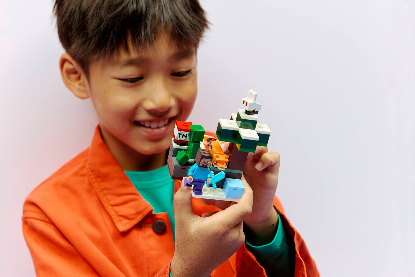 LEGO 21583 Avventura di Steve nella taiga