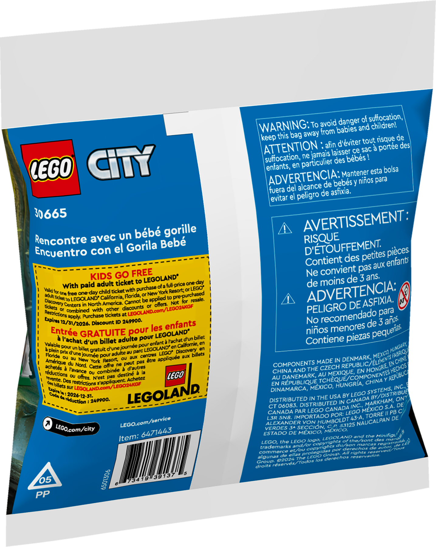 LEGO 30665 L’incontro con il cucciolo di gorilla