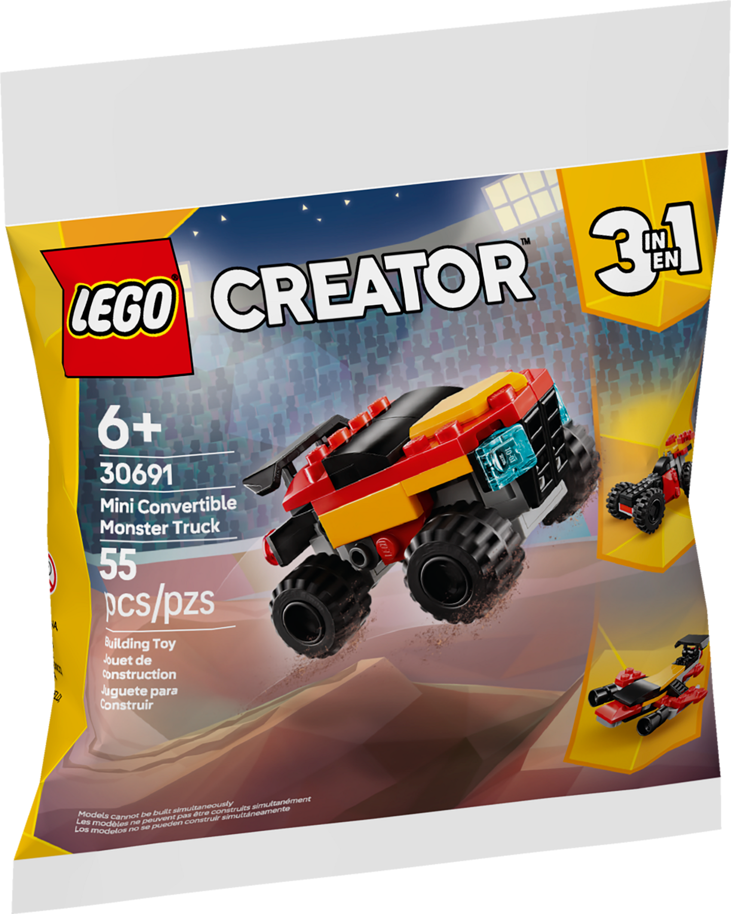 LEGO 30691 Mini-Monster Truck convertibile
