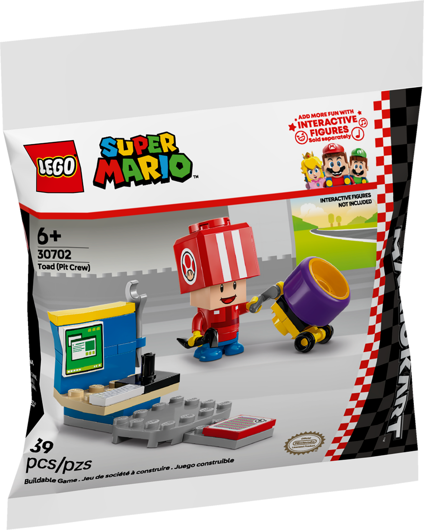 LEGO 30702 Mario Kart™: Toad (pit stop)