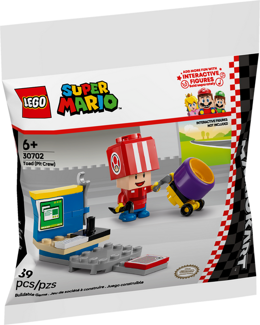 LEGO 30702 Recruitment Bags Mario Kart: Toad (pit stop)