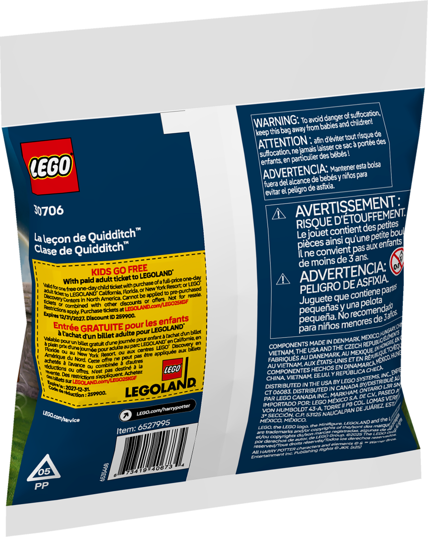 LEGO 30706 Lezione di Quidditch