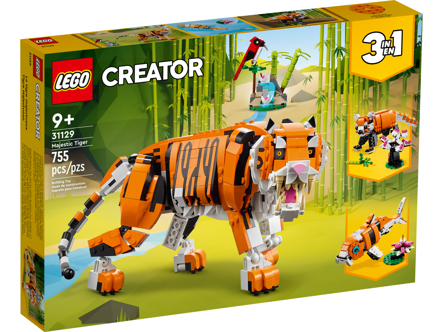 LEGO 31129 Tigre maestosa