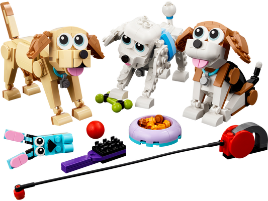 LEGO 31137 Adorabili cagnolini