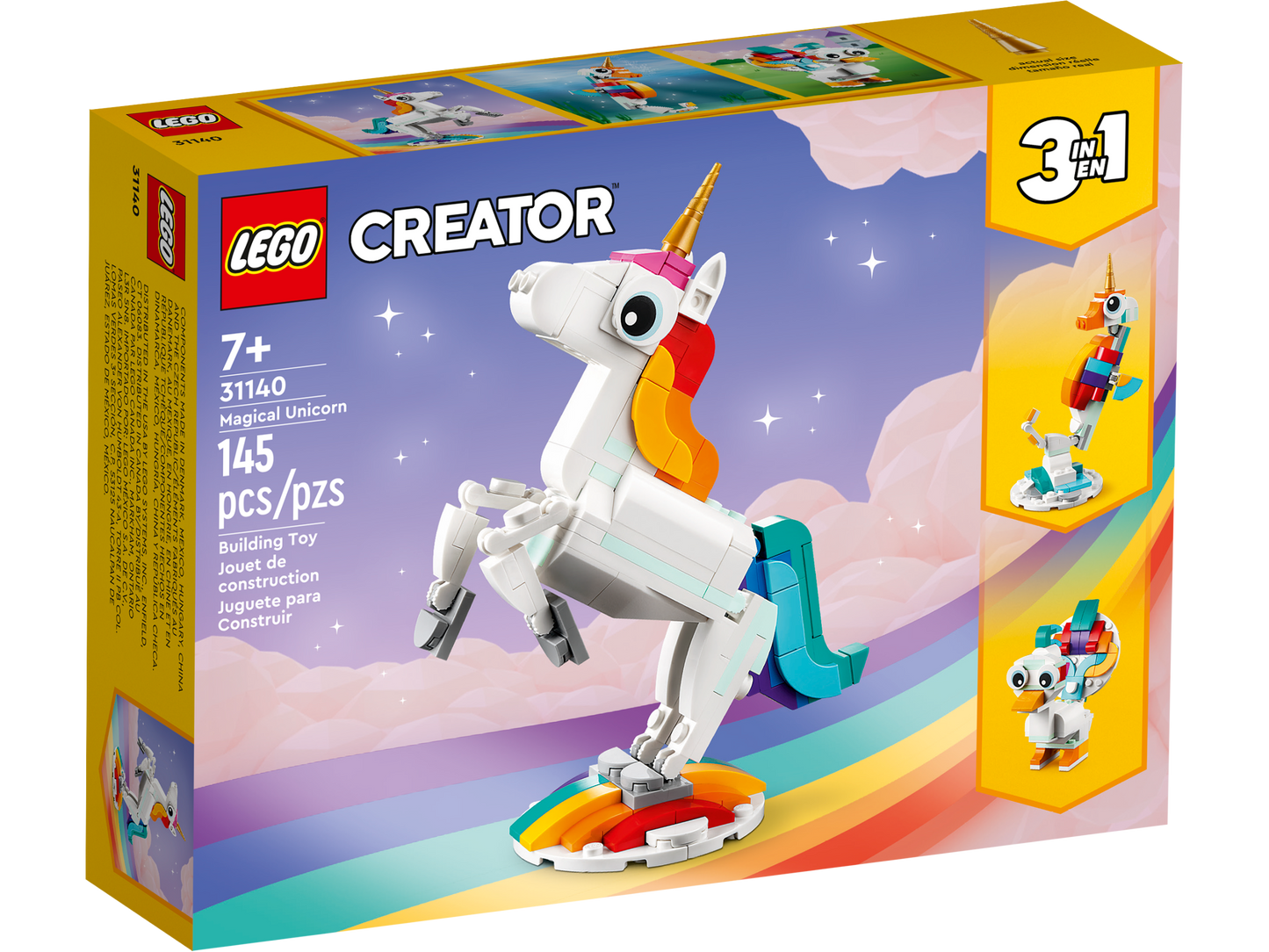 LEGO 31140 Unicorno magico