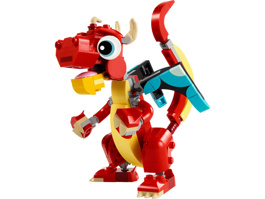 LEGO 31145 Drago rosso