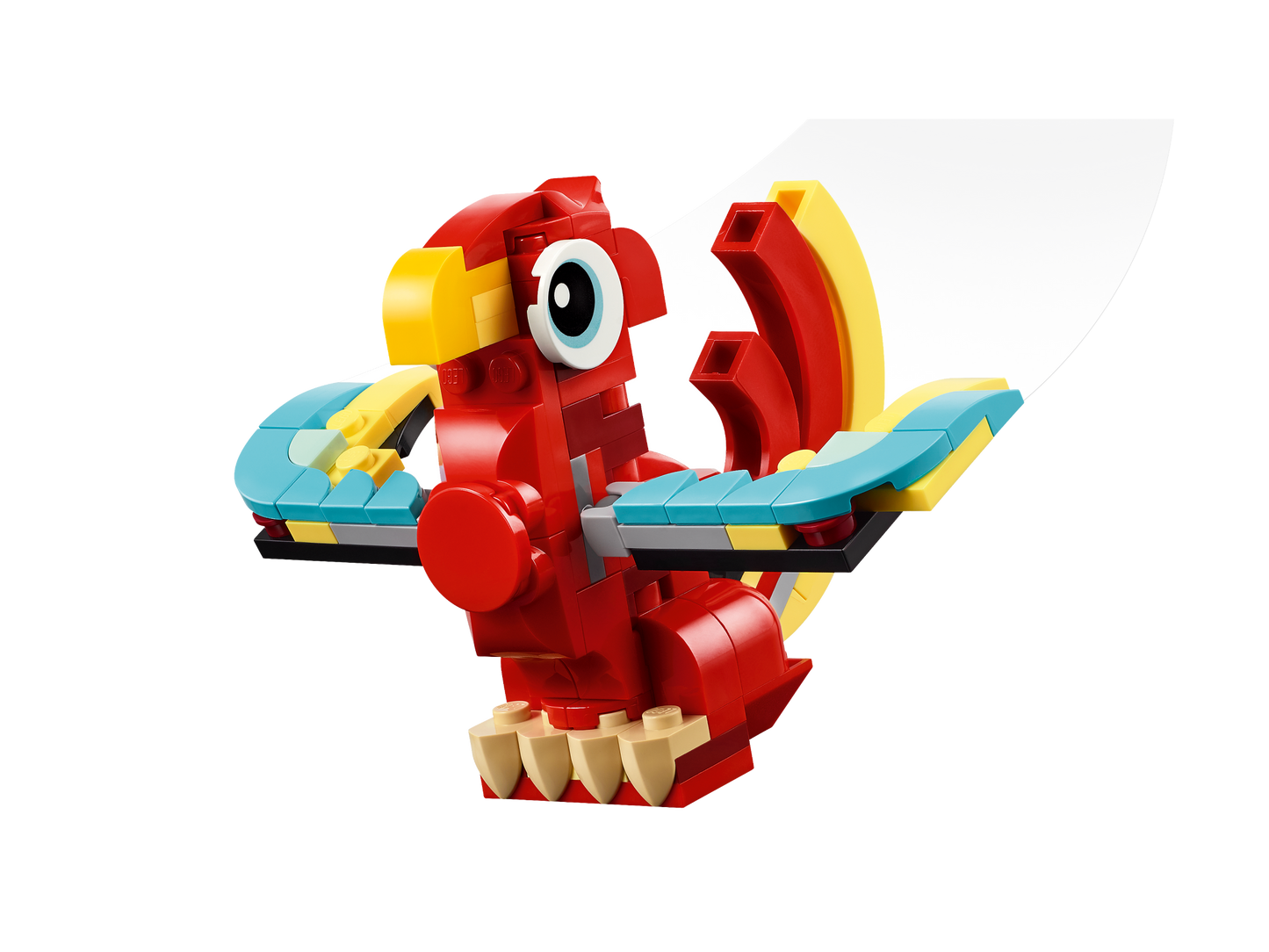 LEGO 31145 Drago rosso