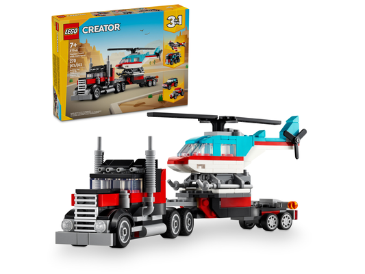 LEGO 31146 Autocarro con elicottero