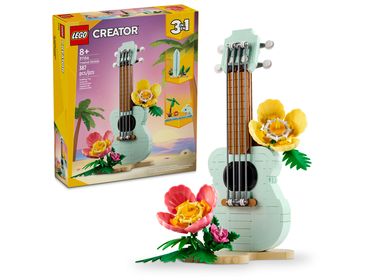 LEGO 31156 CREATOR Ukulele tropicale