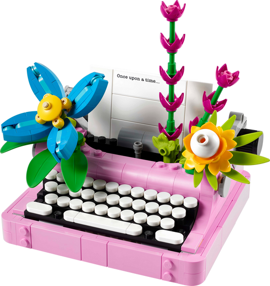 LEGO 31169 CREATOR Macchina da scrivere con fiori