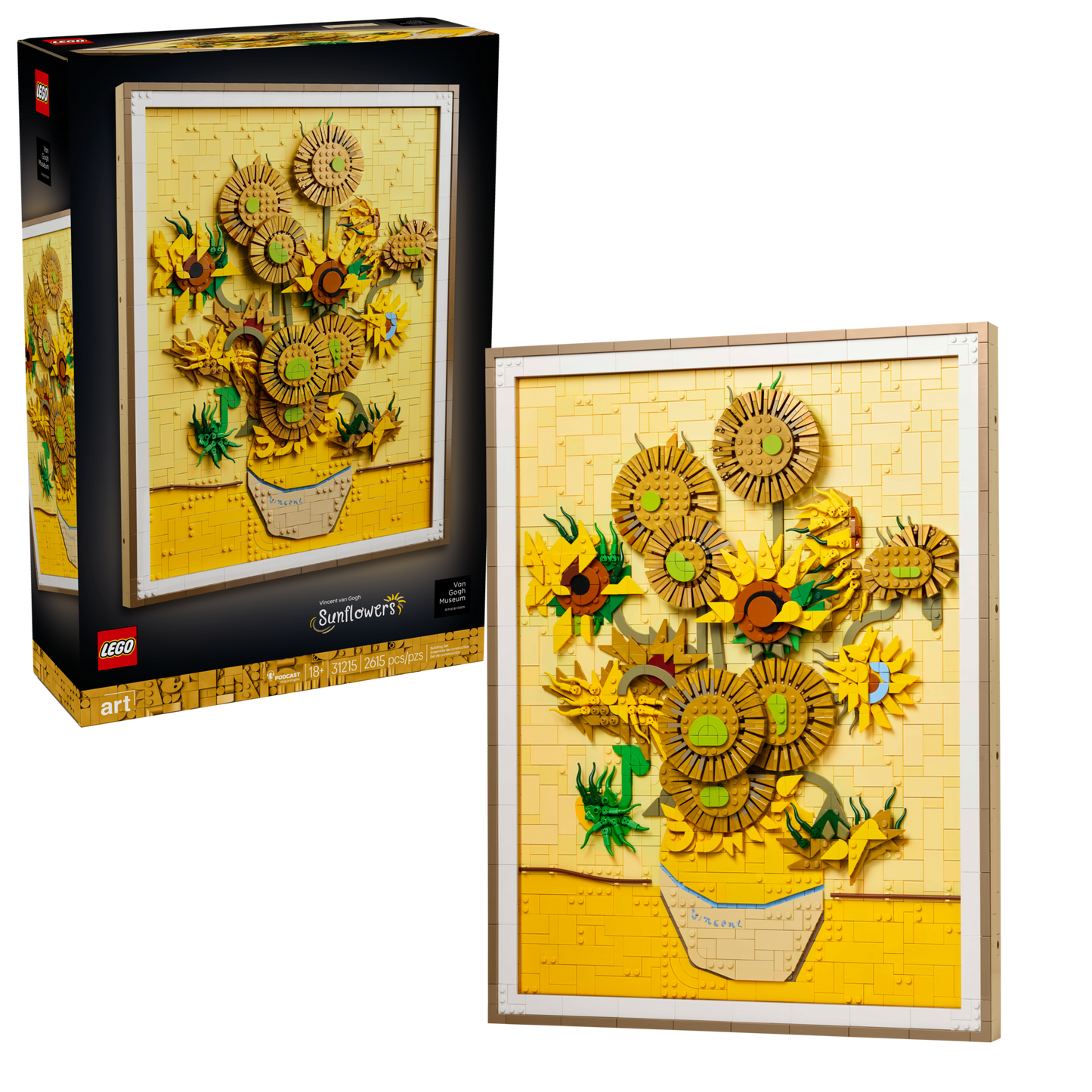 LEGO 31215 VINCENT VAN GOGH – GIRASOLI