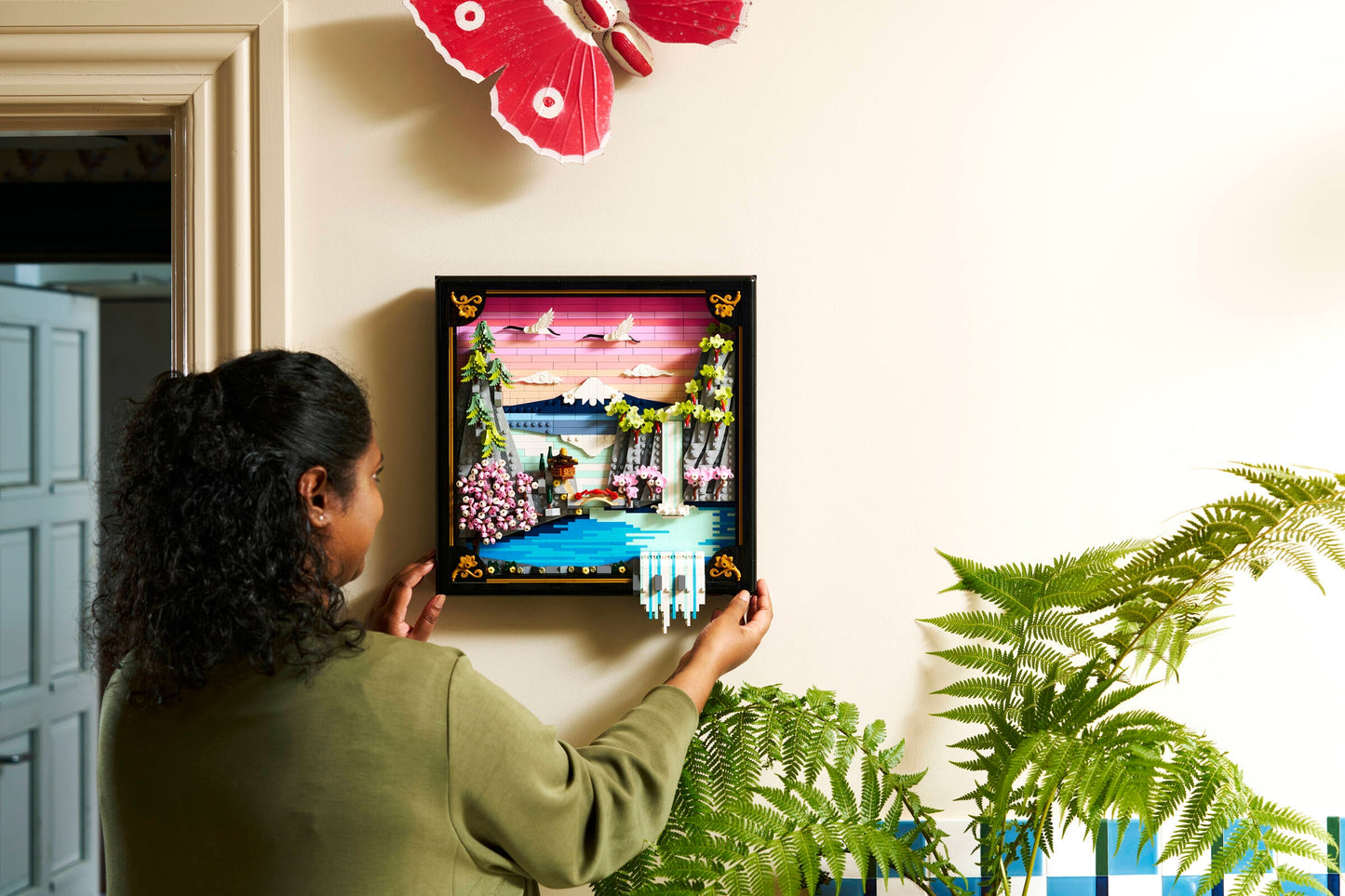 LEGO 31218 Paesaggio giapponese con ciliegi fioriti