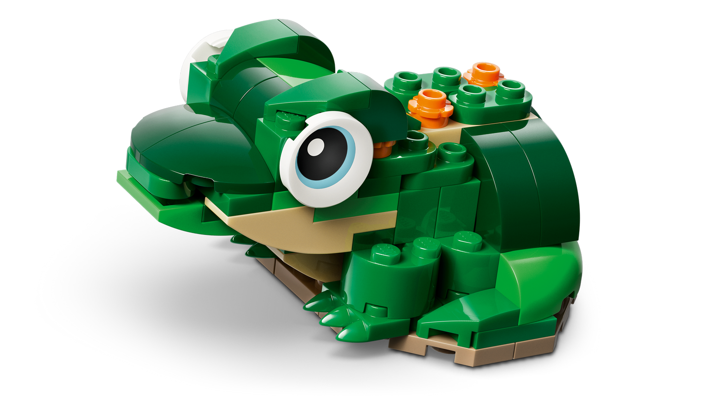 LEGO 31377 Tartaruga con fiore di ninfea