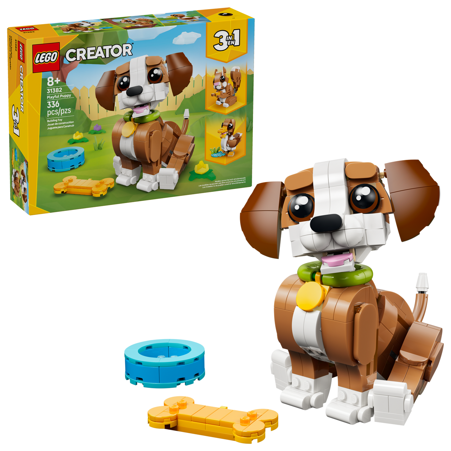 LEGO 31382 Adorabili animali: cagnolino giocoso