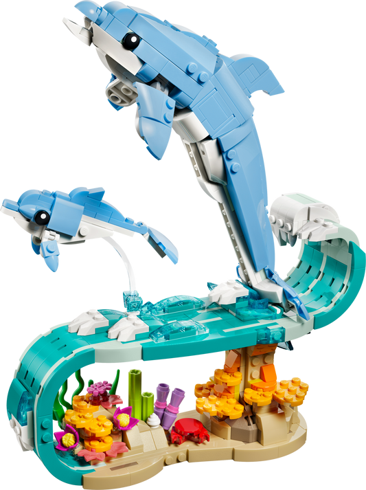 LEGO 31385 Animali marini: meravigliosi delfini