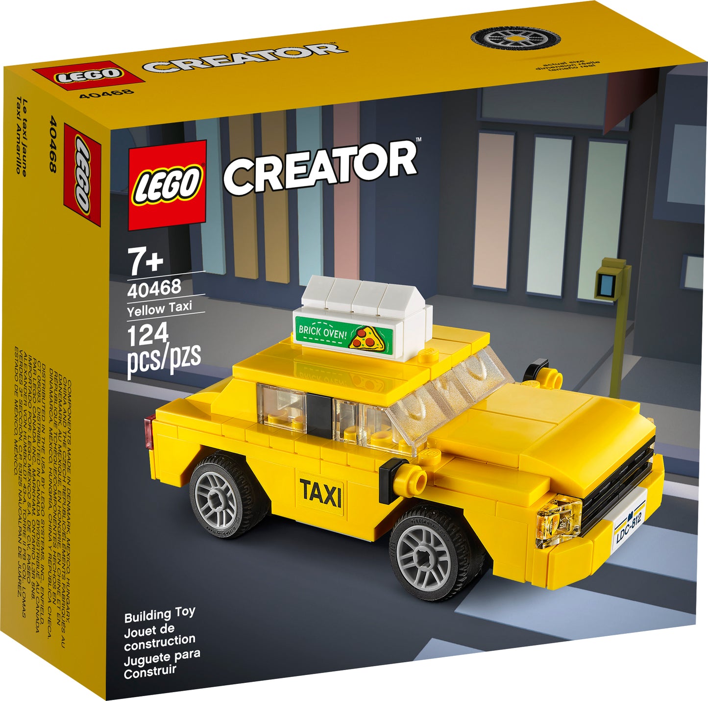 LEGO 10468 Trattore e mercato