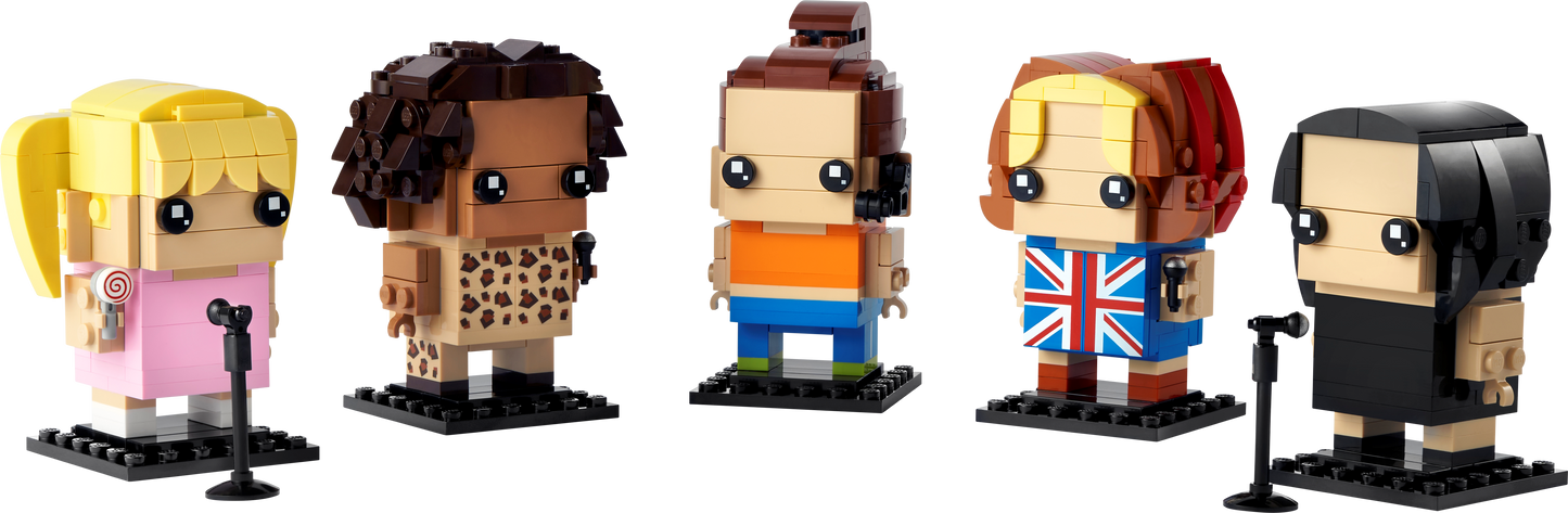 LEGO 40548 BRICKHEADZ Tributo alle Spice Girls