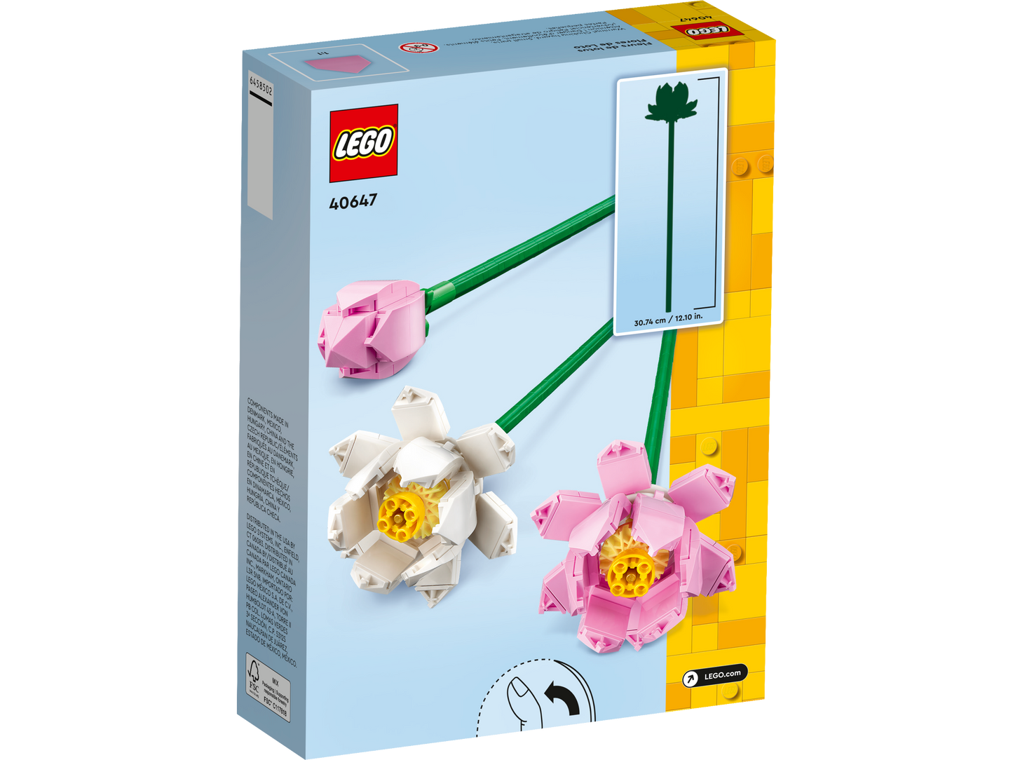 LEGO 40647 FIORI DI LOTO