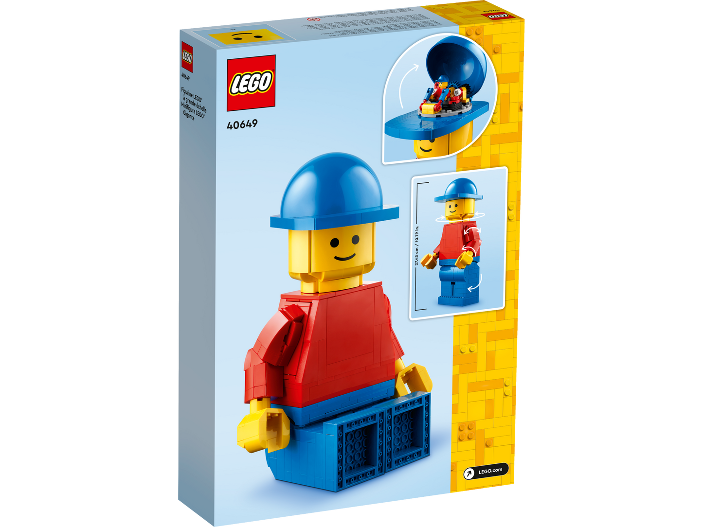 LEGO 40649 Minifugure Lego grandezza naturale