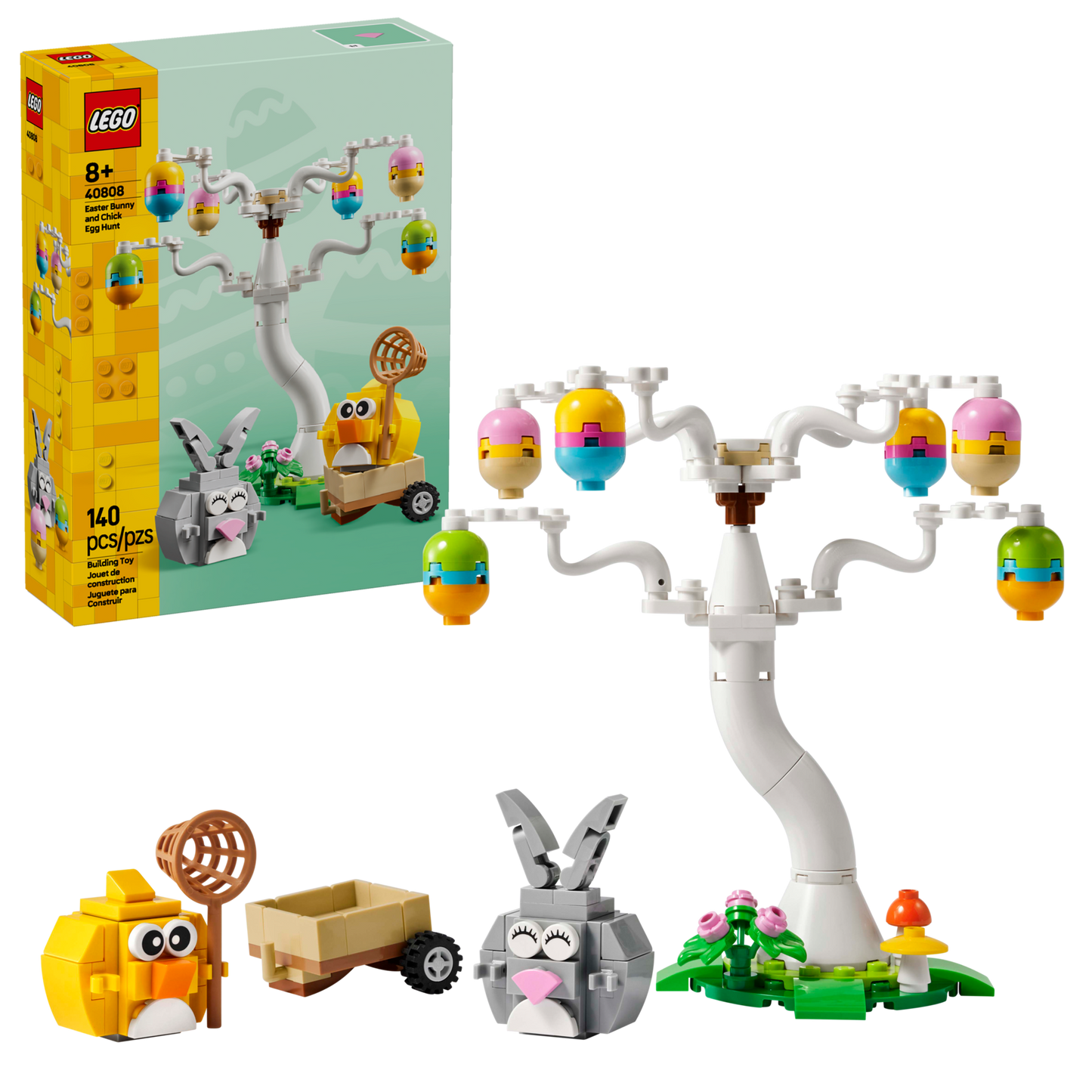 LEGO 40808 Coniglietto pasquale e caccia alle uova