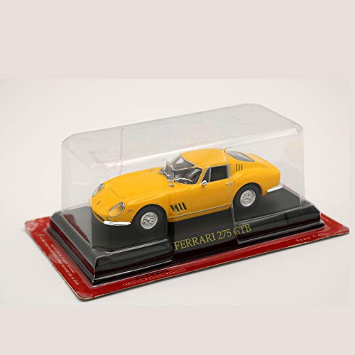 EBOND Die Cast Modellino Auto Ferrari 275 GTB - Scala 1:43 - Giallo 0071