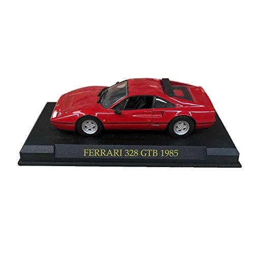 EBOND Die Cast Modellino Auto Ferrari 328 GTB 1985 - Scala 1:43 - Rosso Ferrari 0069