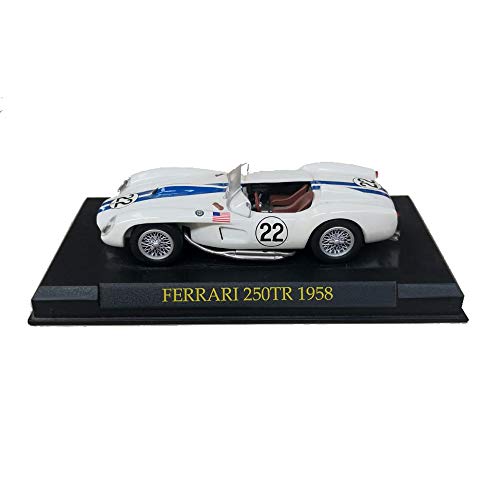EBOND Die Cast Auto Ferrari 250TR 1958 n. 22 - Scala 1:43 - Bianco 0071