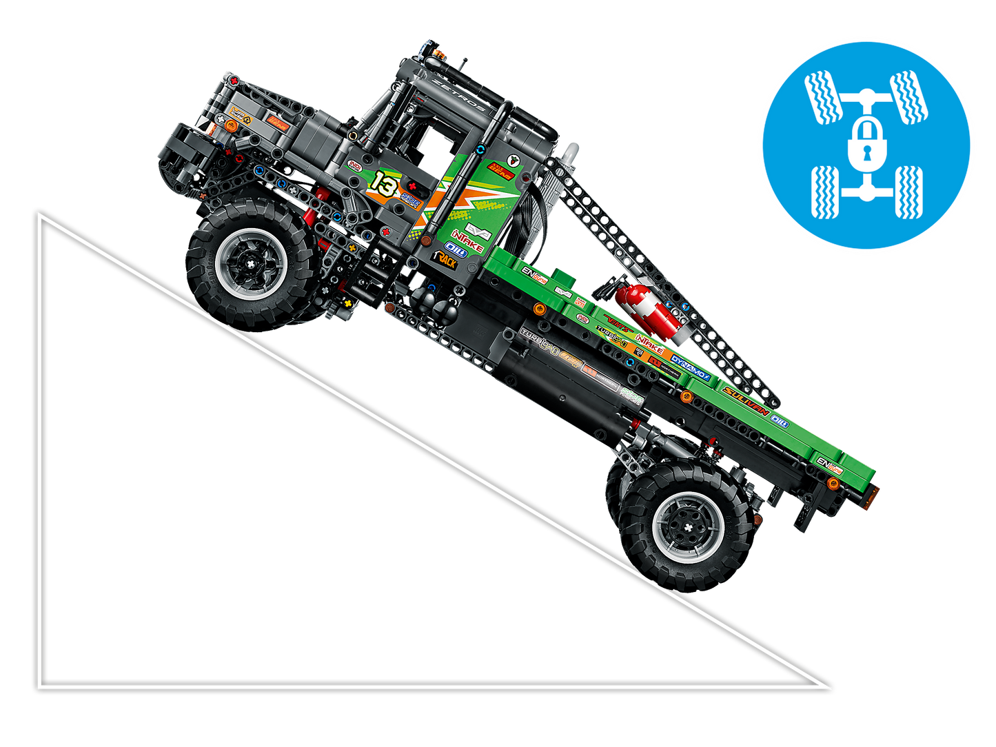 LEGO 42129 TECHNIC Camion Fuoristrada 4x4 Mercedes Benz Zetros