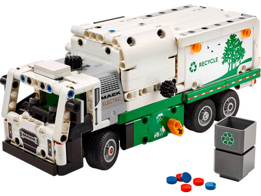 LEGO 42167 Camion della spazzatura Mack® LR Electric