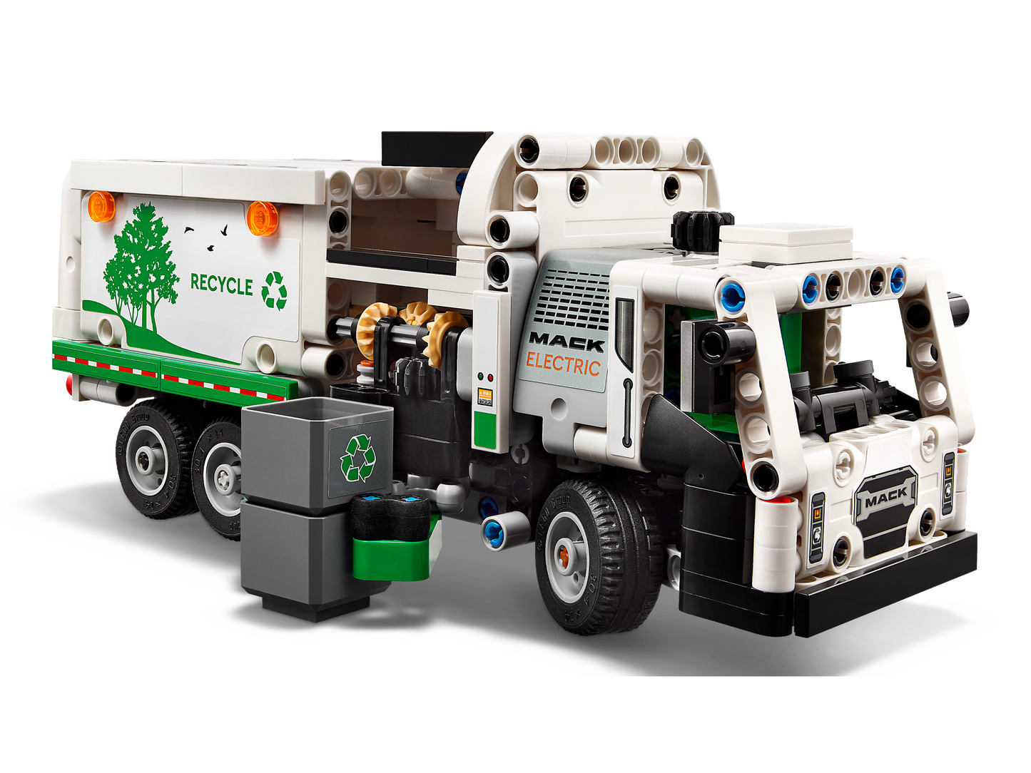 LEGO 42167 Camion della spazzatura Mack® LR Electric