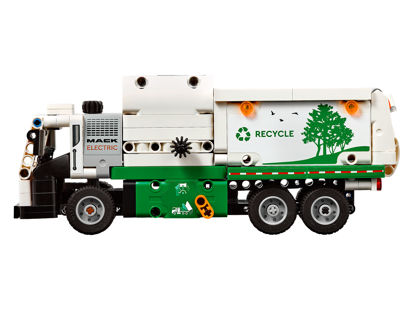 LEGO 42167 Camion della spazzatura Mack® LR Electric